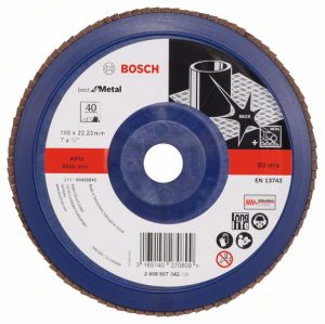Bosch Lamelni brusni disk X571, Best for Metal 2608607342