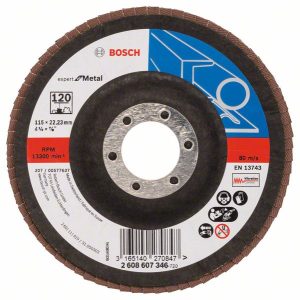 Bosch Lamelni brusni disk X551, Expert for Metal 2608607346
