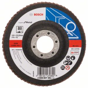 Bosch Lamelni brusni disk X551, Expert for Metal 2608607351
