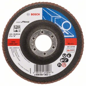 Bosch Lamelni brusni disk X551, Expert for Metal 2608607352