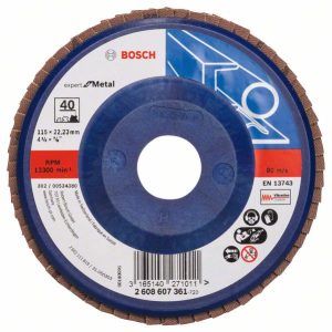 Bosch Lamelni brusni disk X551, Expert for Metal 2608607361