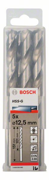 Bosch Burgija za metal HSS-G, DIN 338 2608595082