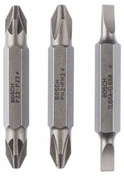 Bosch 3-delni set dvostranih nastavaka 2607001744