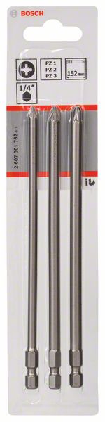 Bosch 3-delni set bitova odvrtača ekstra-tvrdi 2607001762