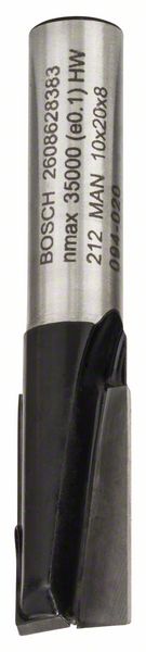 Bosch Ravno glodalo, 8 mm, D1 10 mm, L 19,6 mm, G 51 mm 2608628383