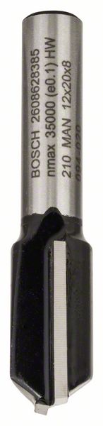 Bosch Ravno glodalo, 8 mm, D1 12 mm, L 19,6 mm, G 51 mm 2608628385