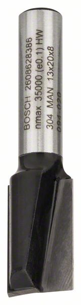 Bosch Ravno glodalo, 8 mm, D1 13 mm, L 19,6 mm, G 51 mm 2608628386