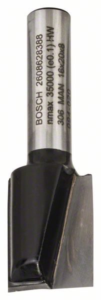 Bosch Ravno glodalo, 8 mm, D1 16 mm, L 19,6 mm, G 51 mm 2608628388