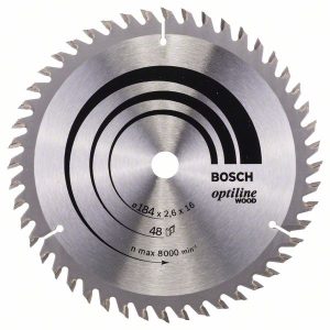 Bosch List kružne testere Optiline Wood 2608641181