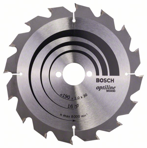 Bosch List kružne testere Optiline Wood 2608641184