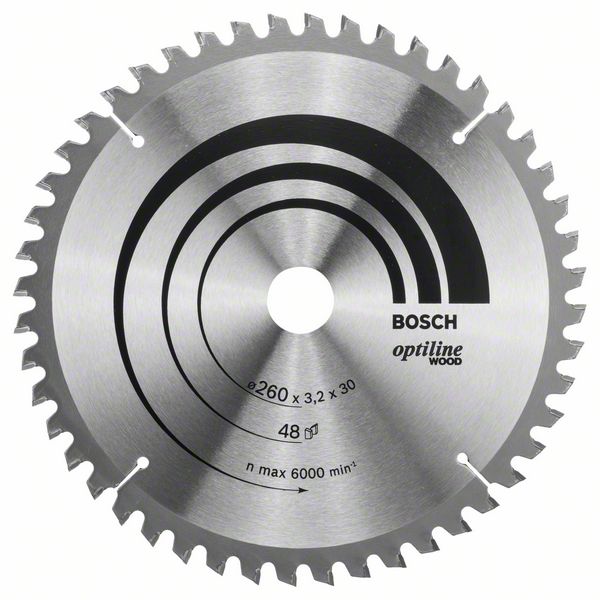Bosch List kružne testere Optiline Wood 2608641202