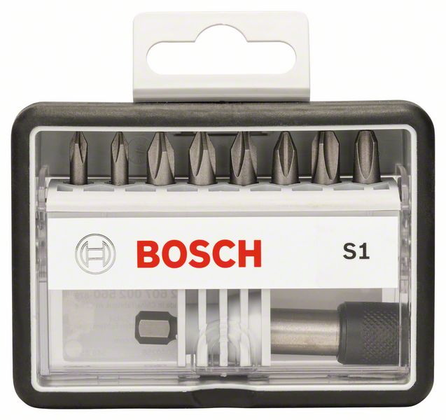 Bosch Komplet Robust Line nastavaka za odvrtače S PH, verzija Extra Hard, broj delova: 8+1 2607002560