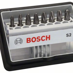 Bosch Komplet Robust Line nastavaka za odvrtače S PZ, verzija Extra Hard, broj delova: 8+1 2607002561