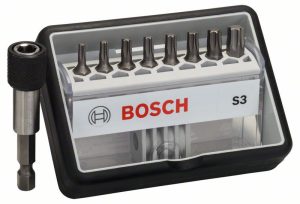 Bosch Komplet Robust Line nastavaka za odvrtače S T, verzija Extra Hard, broj delova: 8+1 2607002562