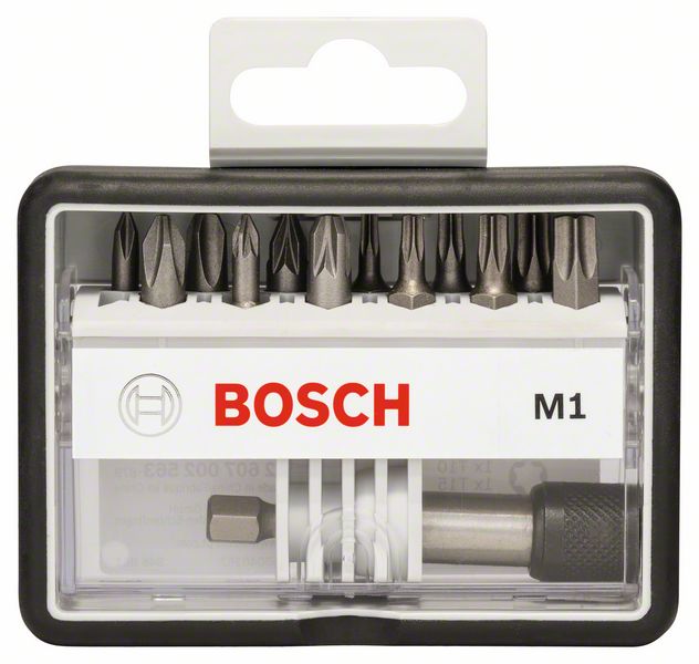Bosch Komplet Robust Line nastavaka za odvrtače M PH/PZ/T, verzija Extra Hard, broj delova: 12+1 2607002563