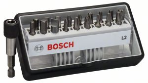 Bosch Komplet Robust Line nastavaka za odvrtače L PH/PZ/T/S/HEX, verzija Extra Hard, broj delova: 18+1 2607002568