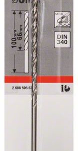 Bosch Burgija za metal HSS-G, DIN 340 2608595676
