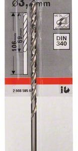 Bosch Burgija za metal HSS-G, DIN 340 2608595677