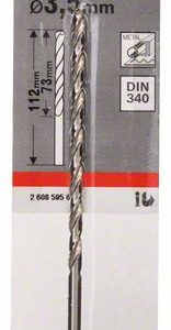 Bosch Burgija za metal HSS-G, DIN 340 2608595678