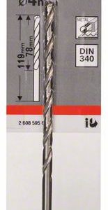 Bosch Burgija za metal HSS-G, DIN 340 2608595679