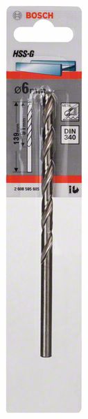 Bosch Burgija za metal HSS-G, DIN 340 2608595685
