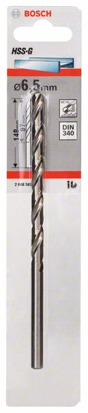 Bosch Burgija za metal HSS-G, DIN 340 2608595686