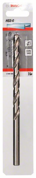 Bosch Burgija za metal HSS-G, DIN 340 2608595689