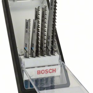 Bosch 6-delni Robust Line Wood and Metal komplet listova ubodne testere sa T držačem Progressor 2607010531