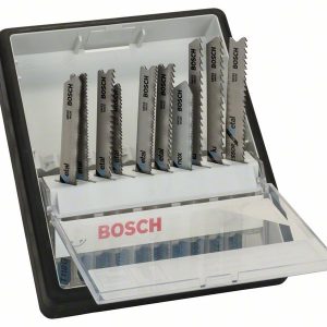 Bosch 10-delni Robust Line komplet listova ubodne testere sa T držačem Metal 2607010541