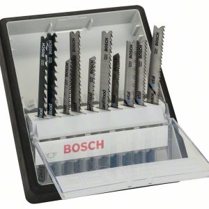 Bosch 10-delni Robust Line komplet listova ubodne testere sa T držačem Wood and Metal 2607010542