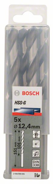 Bosch Burgija za metal HSS-G, DIN 338 2608585541