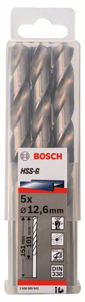 Bosch Burgija za metal HSS-G, DIN 338 2608585542