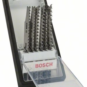 Bosch 6-delni Robust Line Wood komplet listova ubodne testere sa T držačem Progressor 2607010572