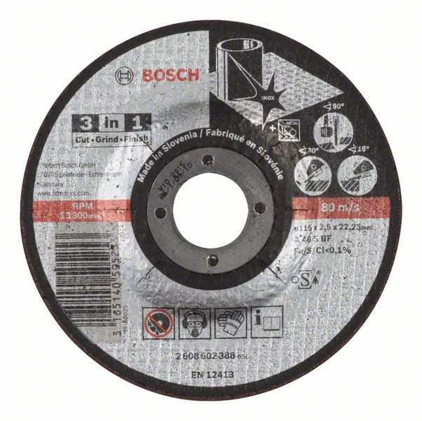 Bosch Rezna ploča 3 u 1 2608602388