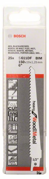 Bosch List univerzalne testere S 611 DF 2608657561