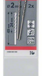 Bosch Burgija za metal HSS-G, DIN 338 2608585908