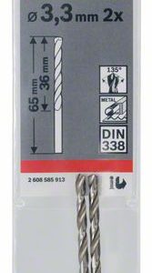 Bosch Burgija za metal HSS-G, DIN 338 2608585913