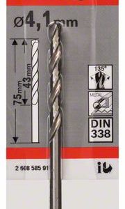 Bosch Burgija za metal HSS-G, DIN 338 2608585917