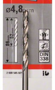 Bosch Burgija za metal HSS-G, DIN 338 2608585921