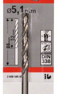Bosch Burgija za metal HSS-G, DIN 338 2608585923