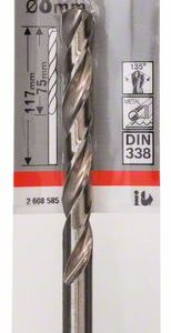 Bosch Burgija za metal HSS-G, DIN 338 2608585932