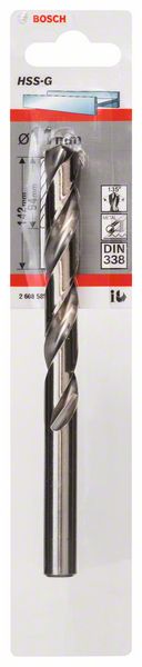 Bosch Burgija za metal HSS-G, DIN 338 2608585938