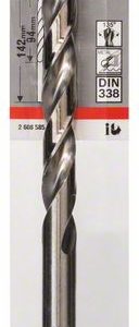 Bosch Burgija za metal HSS-G, DIN 338 2608585939