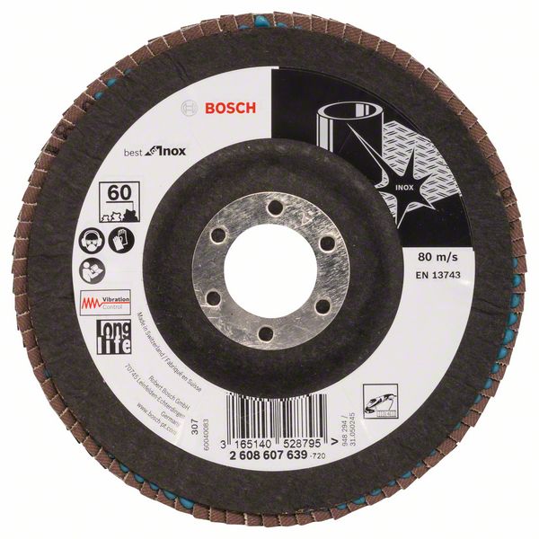 Bosch Lamelni brusni disk X581, Best for Inox 2608607639