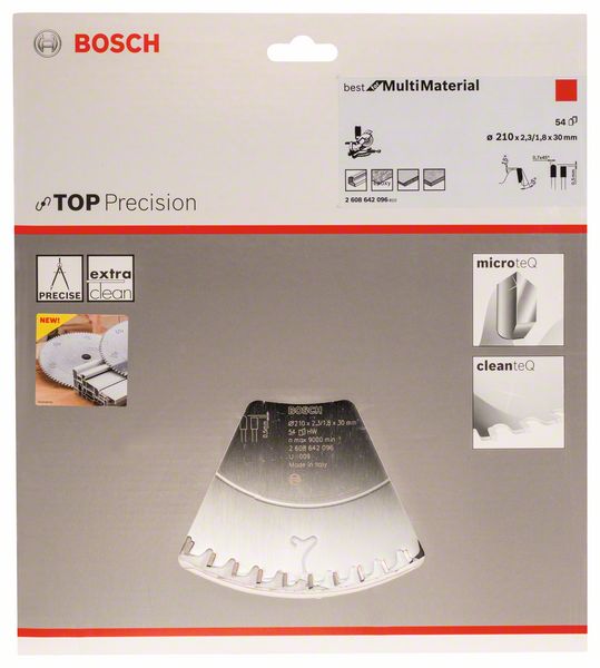 Bosch List kružne testere Top Precision Best for Multi Material 2608642096