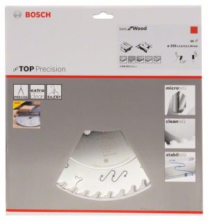 Bosch List kružne testere Top Precision Best for Wood 2608642111