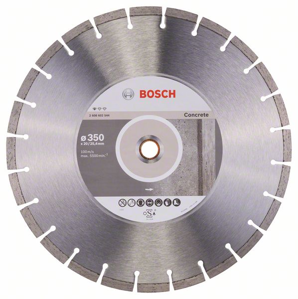 Bosch Dijamantska rezna ploča Standard for Concrete 2608602544