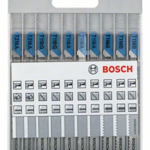 Bosch 10-delni set listova ubodne testere Basic for Metal 2607010631
