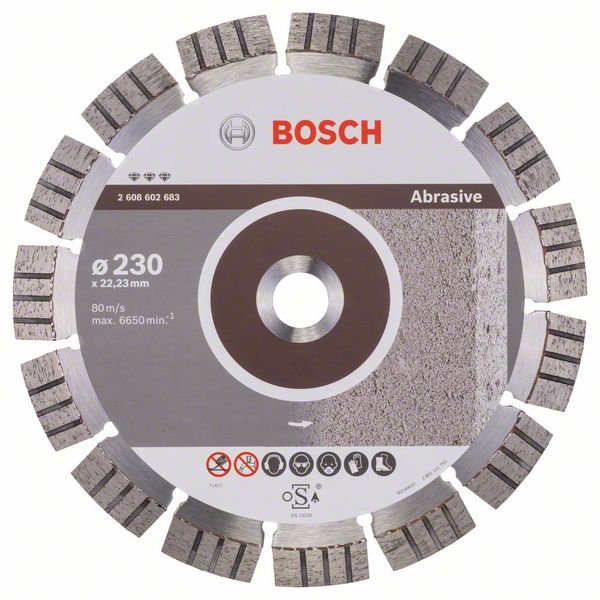 Bosch Dijamantska rezna ploča Best for Abrasive 2608602683