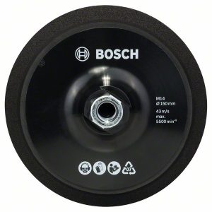 Bosch Potporni tanjir M14, Ø 150 mm, sa sistemom prihvata na čičak 2608612027